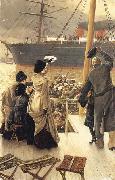 James Tissot Good-bye-On the Mersey china oil painting artist